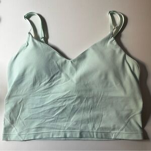 Lululemon Align Cropped Tank Mint Green size 10